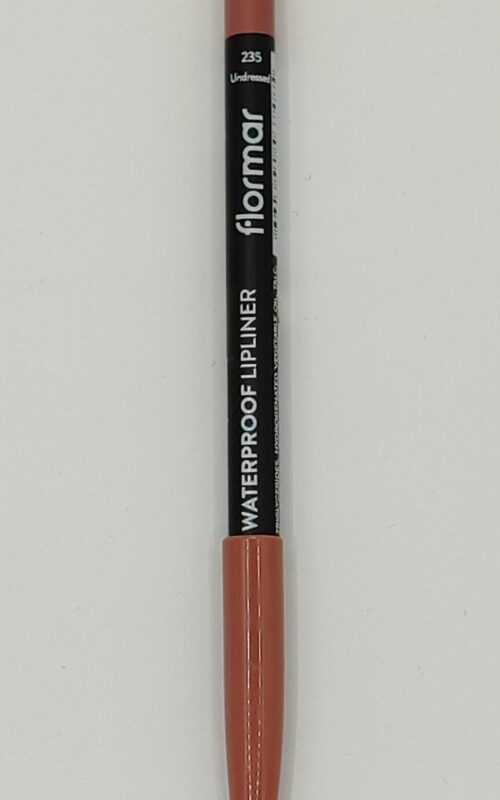 Карандаш для губ flormar waterproof lipliner undressed водостойкий 235 раздетый