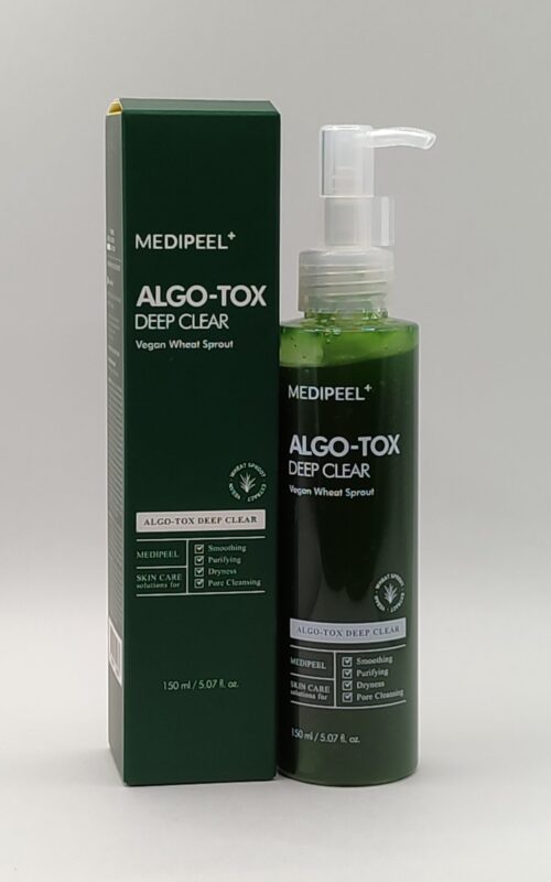 Гель пенка для глубокого очищения кожи algo-tox deep clear medi-peel 150 мл