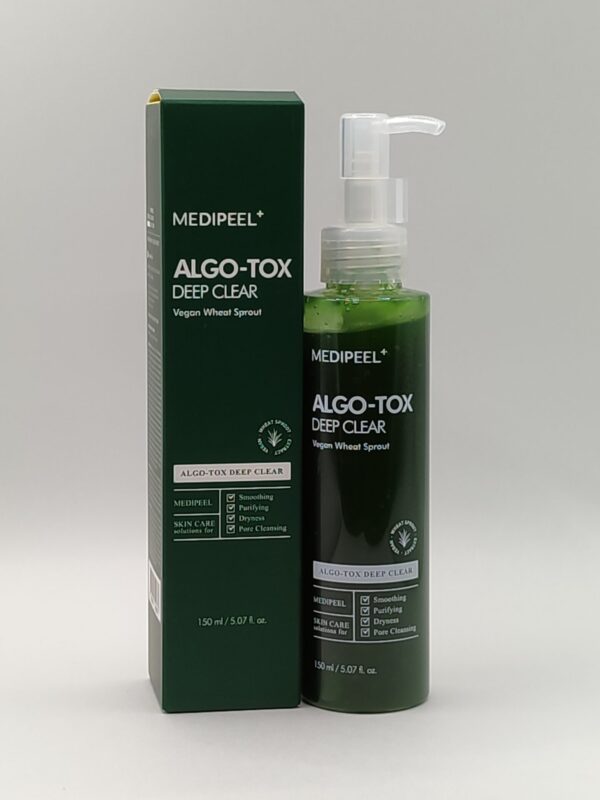 Гель пенка для глубокого очищения кожи algo-tox deep clear medi-peel 150 мл