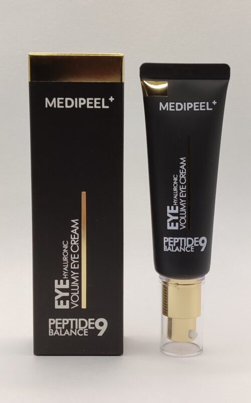 Омолаживающий крем для век с пептидами medi-peel peptide balance9 eye hyaluronic volumy eye cream. 40мл