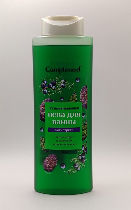 Пена для ванны compliment антистресс успокаивающая 500 мл