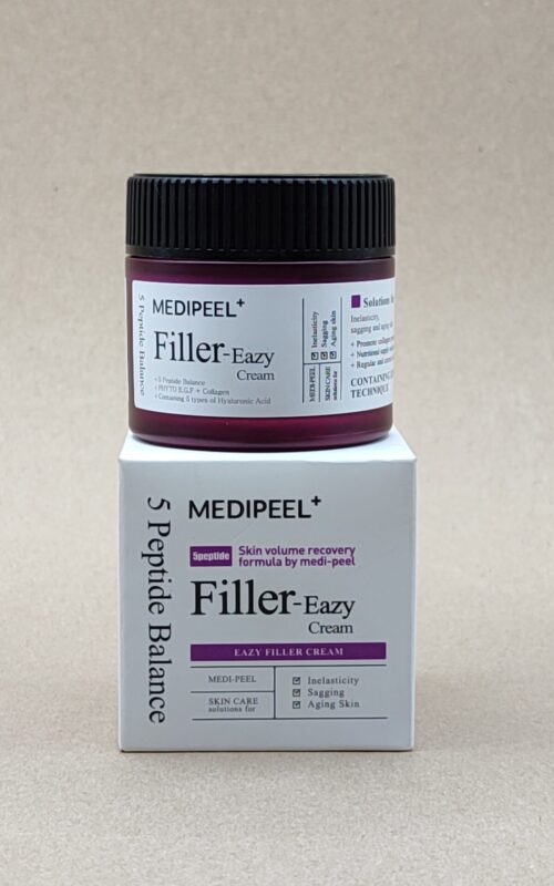 Крем-филлер с пептидами от морщин medi-peel eazy filler cream. 50мл