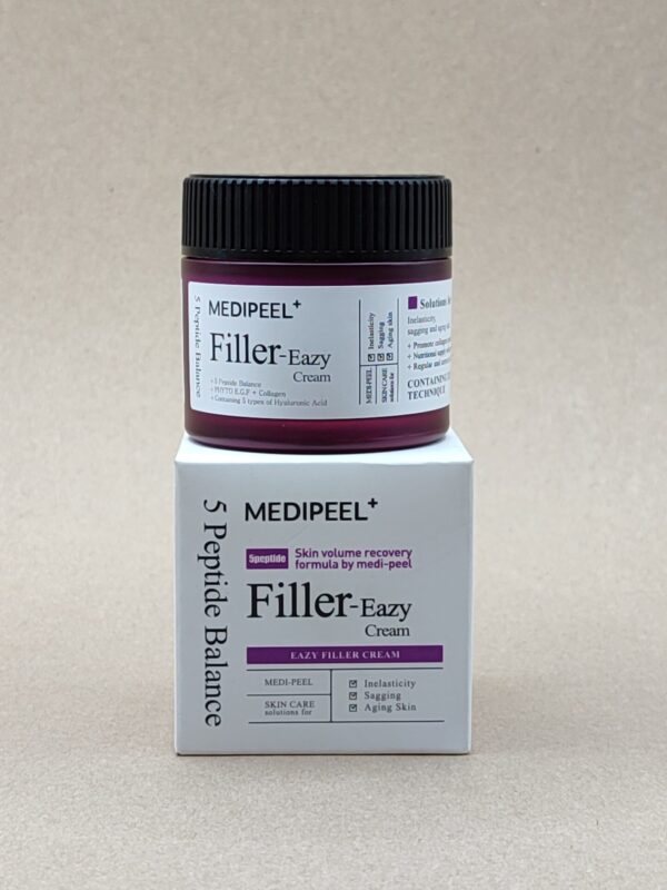 Крем-филлер с пептидами от морщин medi-peel eazy filler cream. 50мл