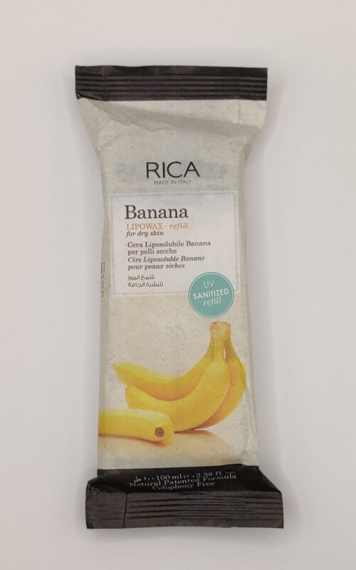 Воск для депиляции rica cartridge banana 100мл