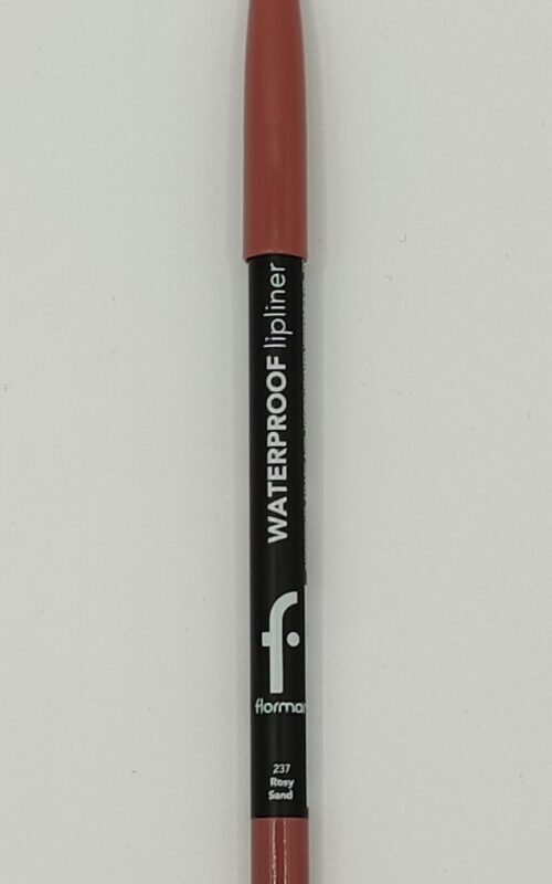 Карандаш для губ flormar waterproof lipliner rosy sand водостойкий 237 розовый песок