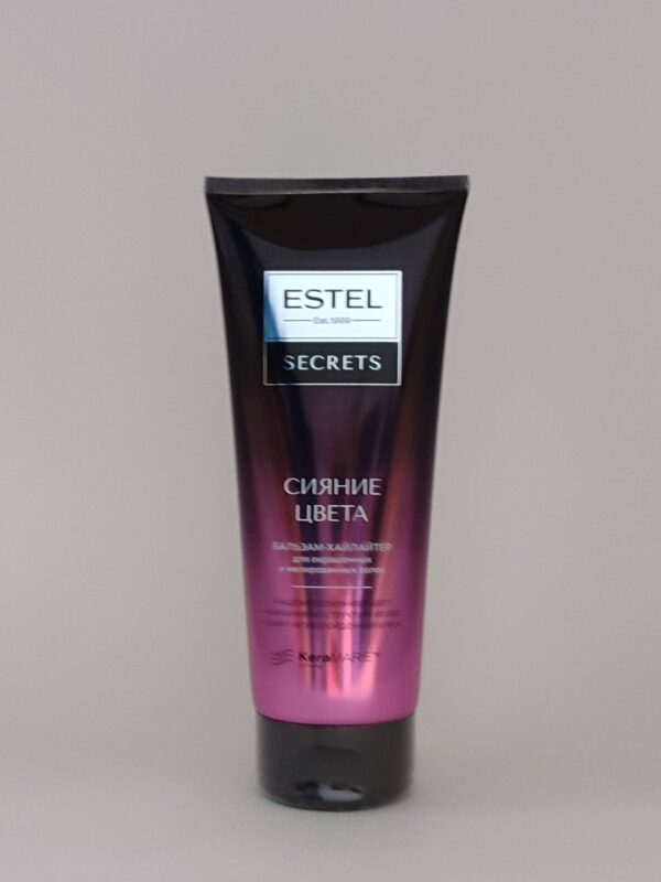Бальзам для волос  Estel secrets  сияние цвета / 200
