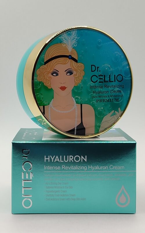 Крем для лица с гиалуроновой кислотой dr.cellio intense revitalizing hyaluron cream. 100мл