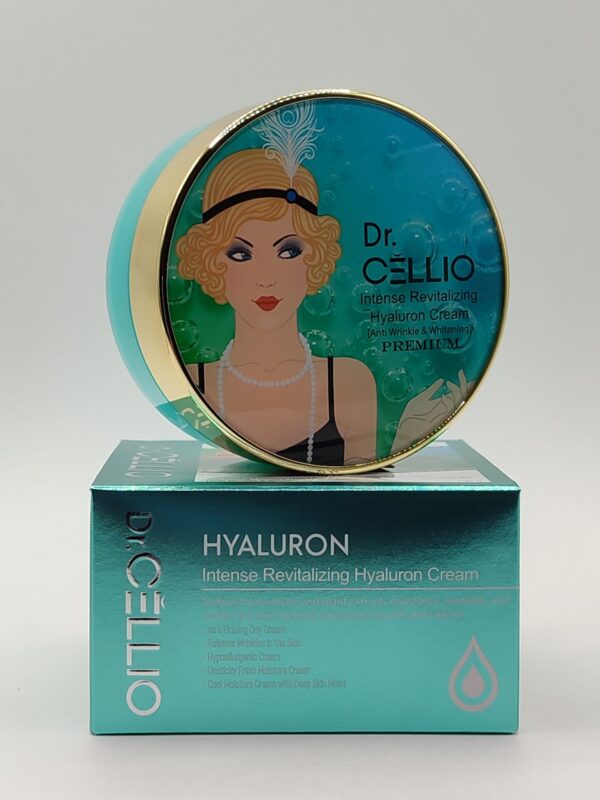 Крем для лица с гиалуроновой кислотой dr.cellio intense revitalizing hyaluron cream. 100мл