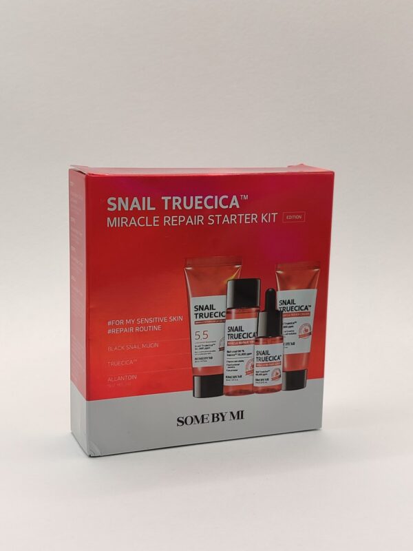 Набор для восстановления поврежденной кожи лица some by mi snail truecica miracle repair starter kit