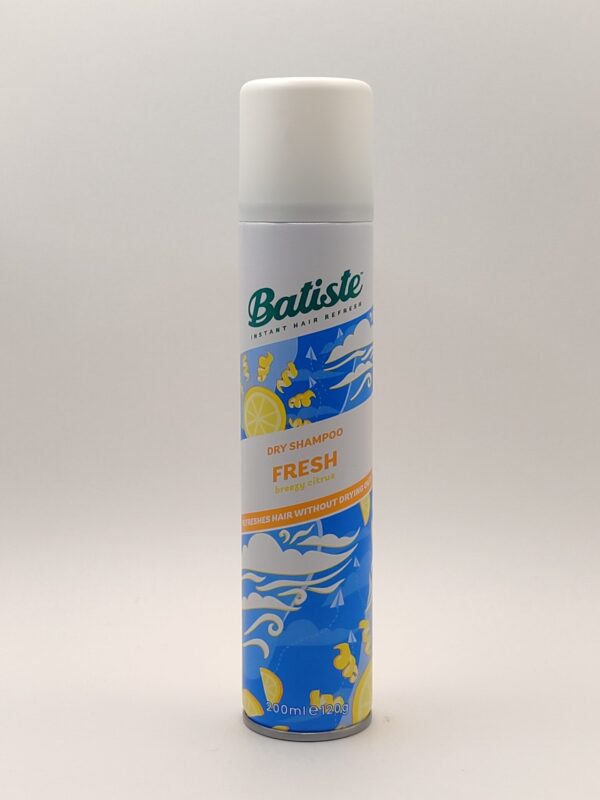 Сухой шампунь batiste dry shampoo fresh - light & breezy 200 мл
