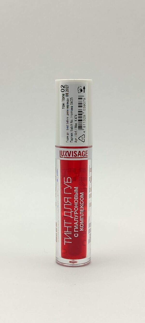 Тинт для губ LIP TINT AQUA GEL тон 02 Luxvisage,