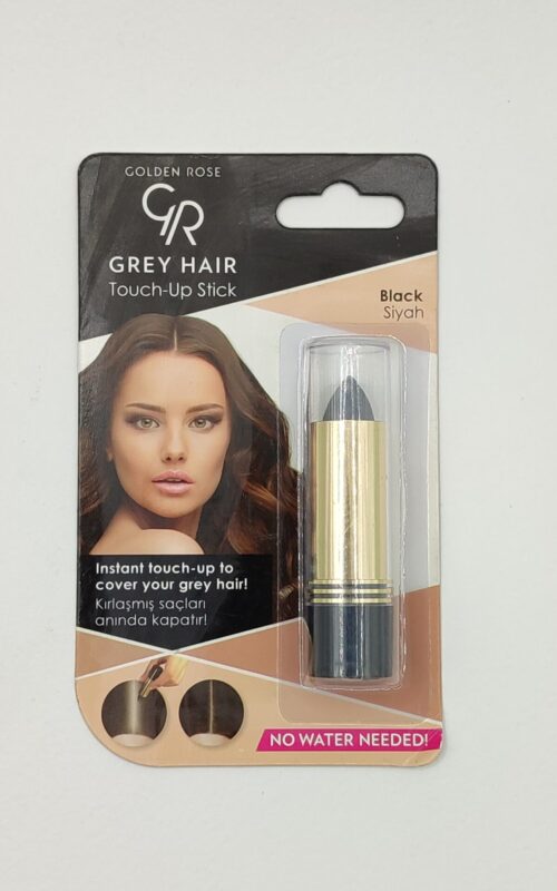 Помадка для окрашивания седины golden rose grey hair no:01 black