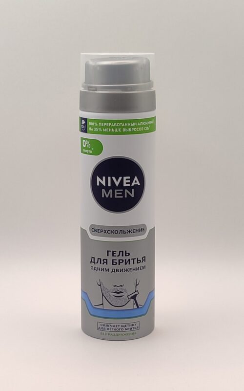 Гель для бритья nivea men одним движением 200 мл