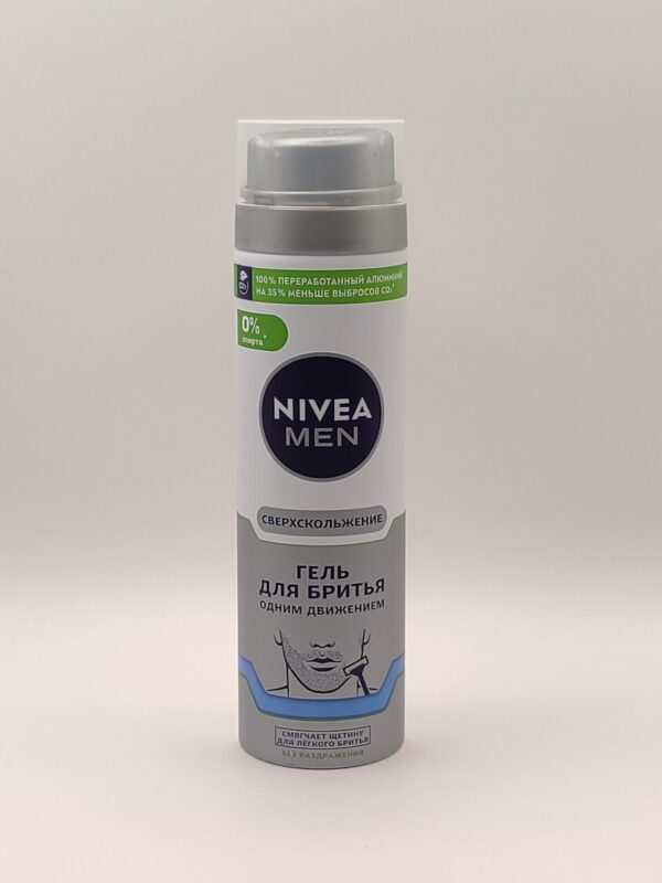 Гель для бритья nivea men одним движением 200 мл