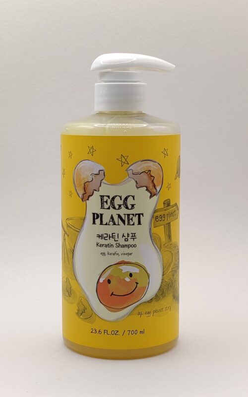 Шампунь с кератином «daeng gi meo ri» egg planet keratin shampoo. 700мл