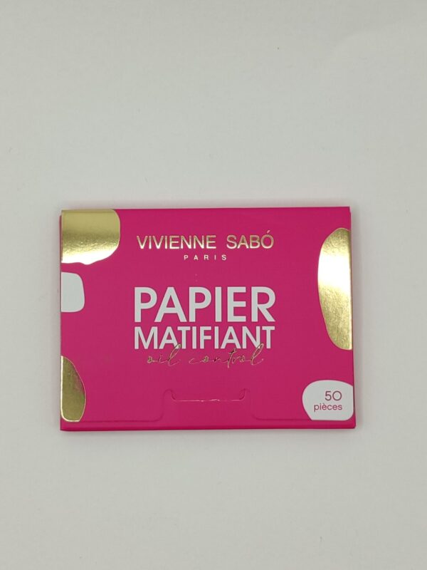 Матирующие салфетки vivienne sabo papier matifiant 50шт