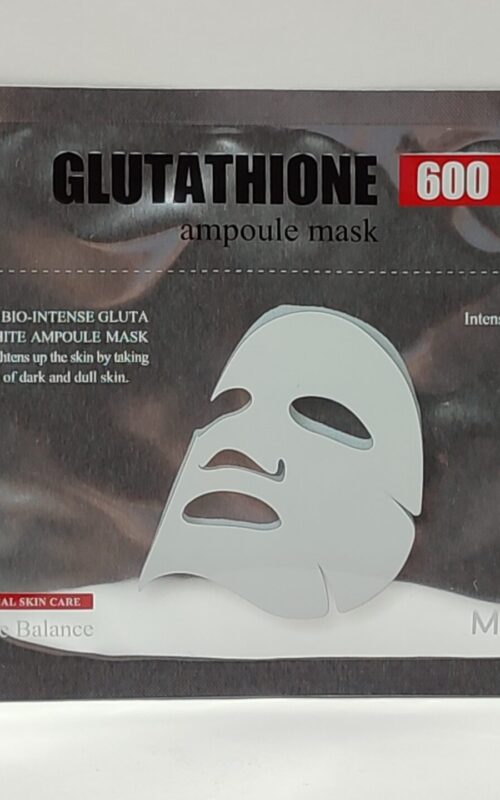 Маска тканевая для лица с глутатионом medi-peel bio-intense glutathione white ampoule mask
