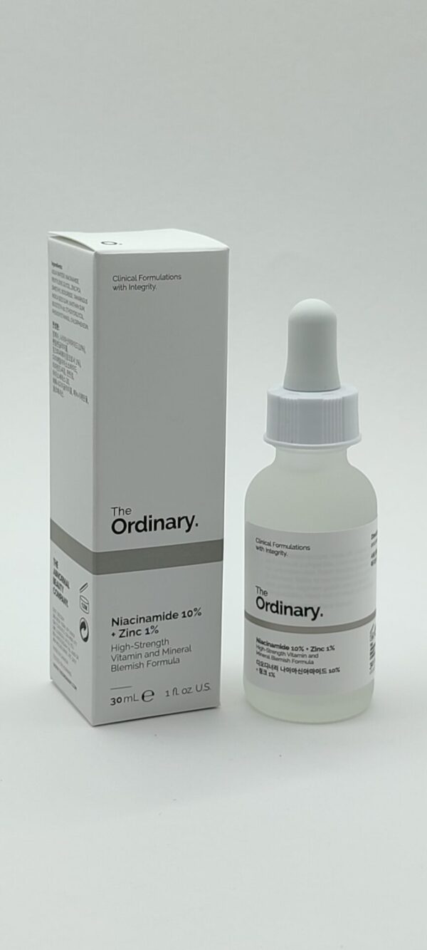 Сыворотка с ниацинамидом и цинком The Ordinary Niacinamide 10% + Zinc 1%. 30 мл