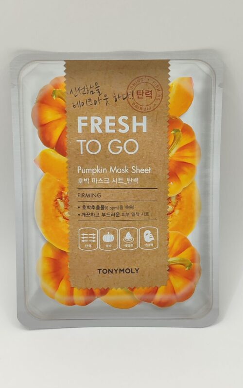 Тканевая маска для лица tony moly fresh to go pumpkin mask sheet
