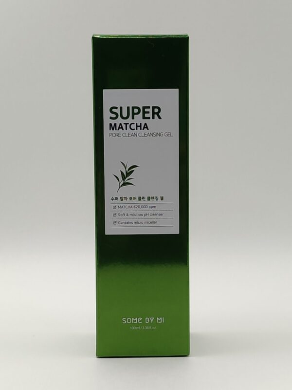 Гель для умывания с чаем матча some by mi super matcha pore clean cleansing gel. 100мл