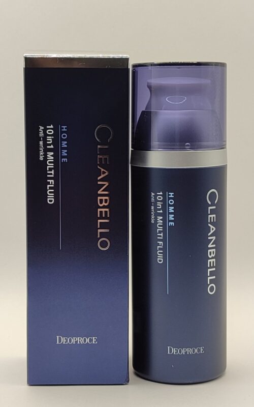 Увлажняющий флюид для мужчин deoproce cleanbello homme 10 in 1 multi fluid anti-wrinkle