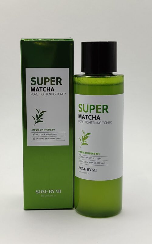 Тонер для сужения пор some by mi super matcha pore tightening toner. 150 мл