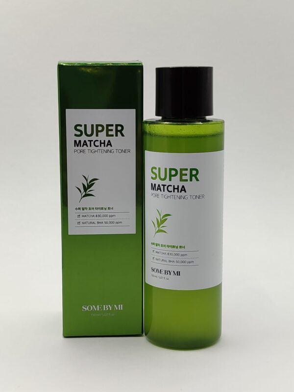 Тонер для сужения пор some by mi super matcha pore tightening toner. 150 мл