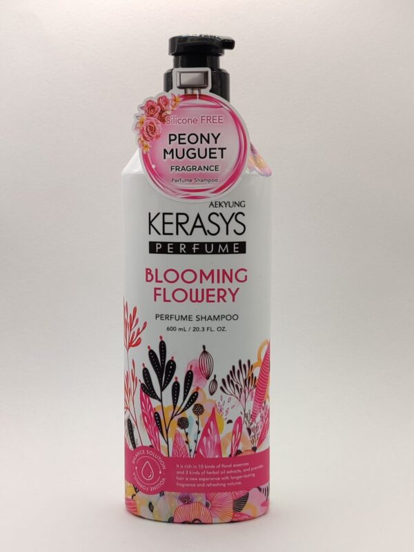 Шампунь для волос kerasys blooming flowery. 600 мл