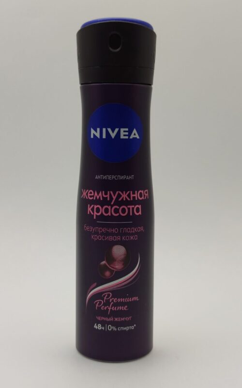 Дезодорант-антиперспирант спрей nivea жемчужная красота premium perfume для женщин 150 мл