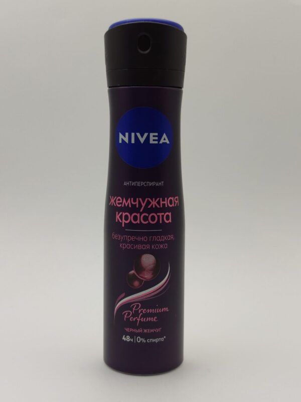 Дезодорант-антиперспирант спрей nivea жемчужная красота premium perfume для женщин 150 мл