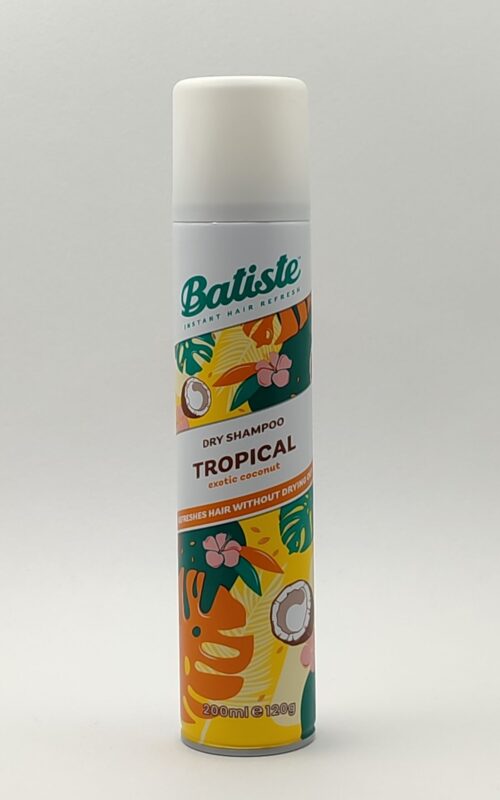 Сухой шампунь для волос batiste tropical 200 мл