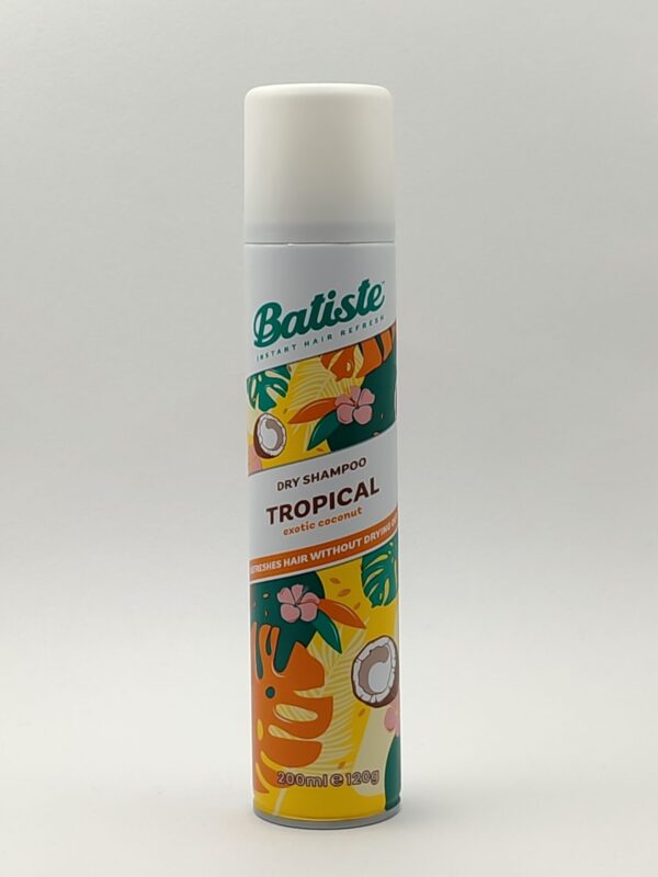 Сухой шампунь для волос batiste tropical 200 мл