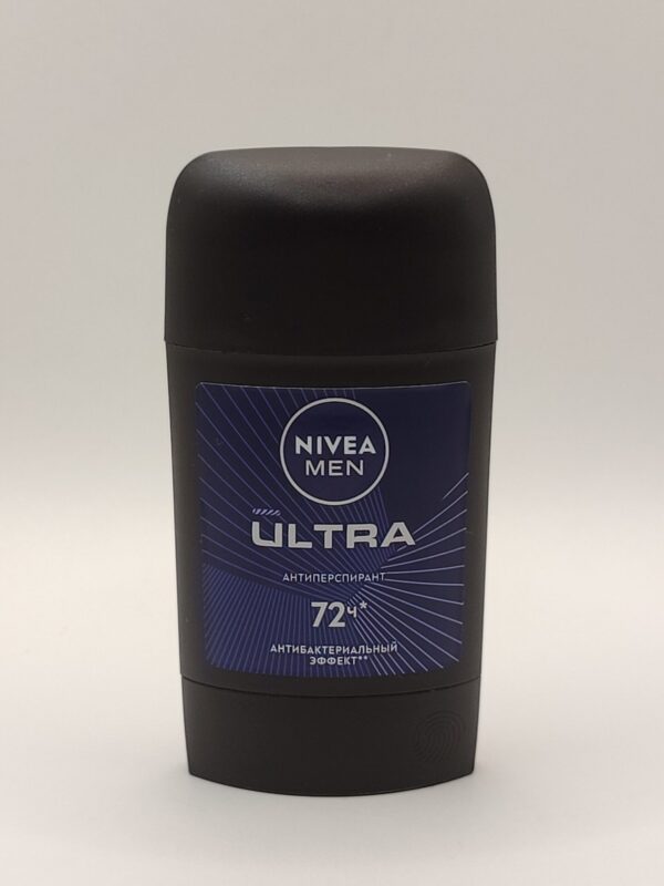 Дезодорант-антиперспирант стик nivea men ultra 50 мл