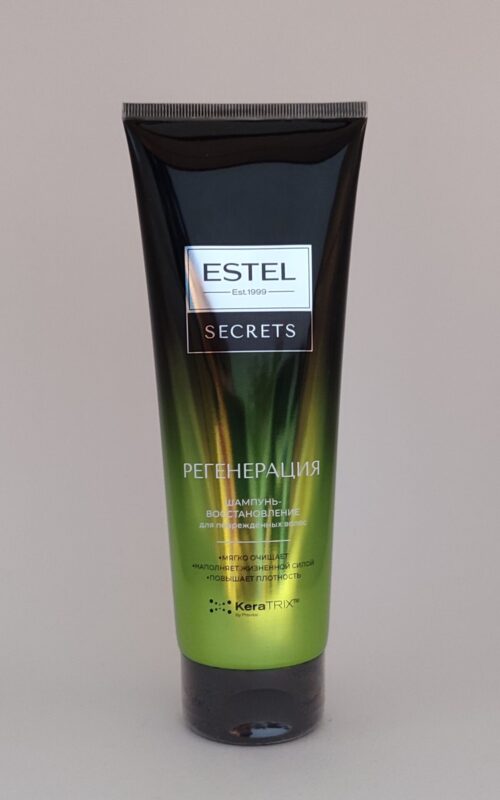Шампунь для волос регенерация «estel secrets» восстановление поврежденных волос 250 мл