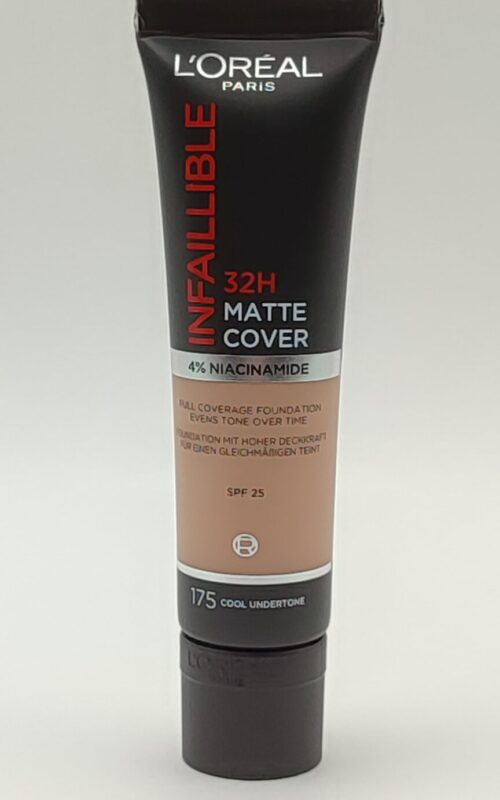 Тональный крем l’oreal paris infaillible 32h spf25 matte tube 175 sand 30 мл