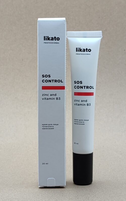 Крем для лица likato точечного нанесения sos control 20 мл