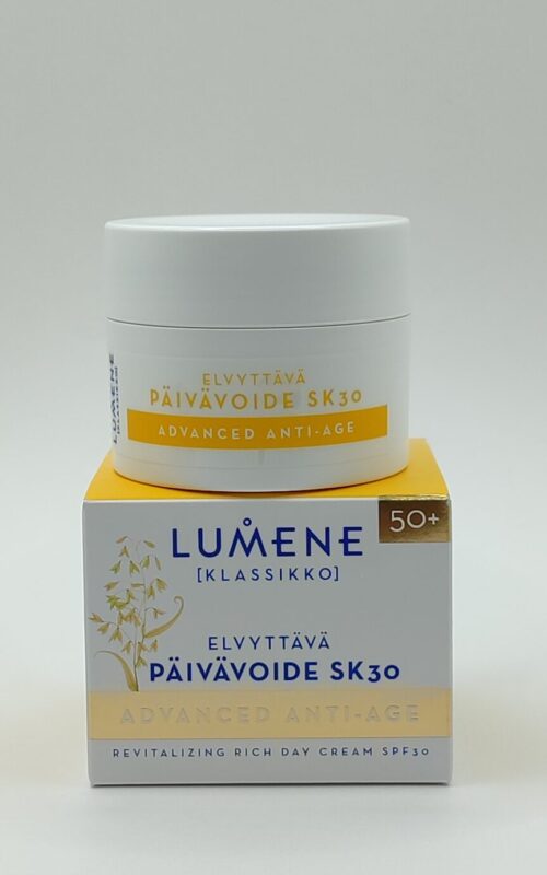 Крем для лица дневной восстанавливающий lumene advanced anti-age revitalizing rich day cream spf 30 50 мл