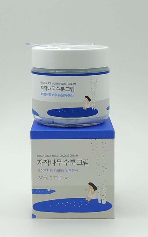 Крем для лица увлажняющий с березовым соком round lab birch juice moisturizing cream 80 мл