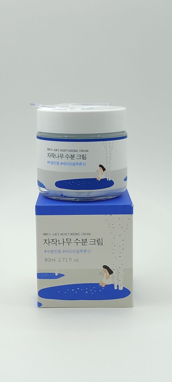 Крем для лица увлажняющий с березовым соком round lab birch juice moisturizing cream 80 мл