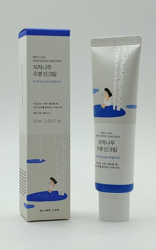 Солнцезащитный увлажняющий крем round lab birch juice с березовым соком spf 50+ pa++++ 50 мл