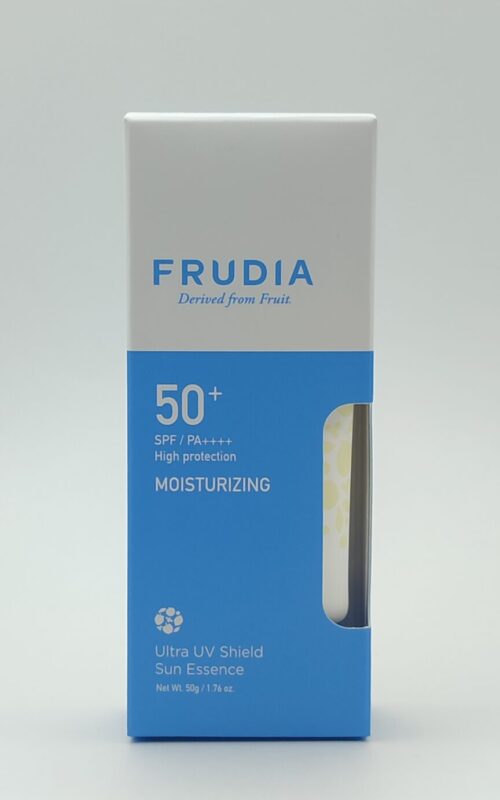 Солнцезащитная крем-эссенция для лица frudia ultra uv shield sun essence интенсивно увлажняющая с ультразащитой от солнца 50 г