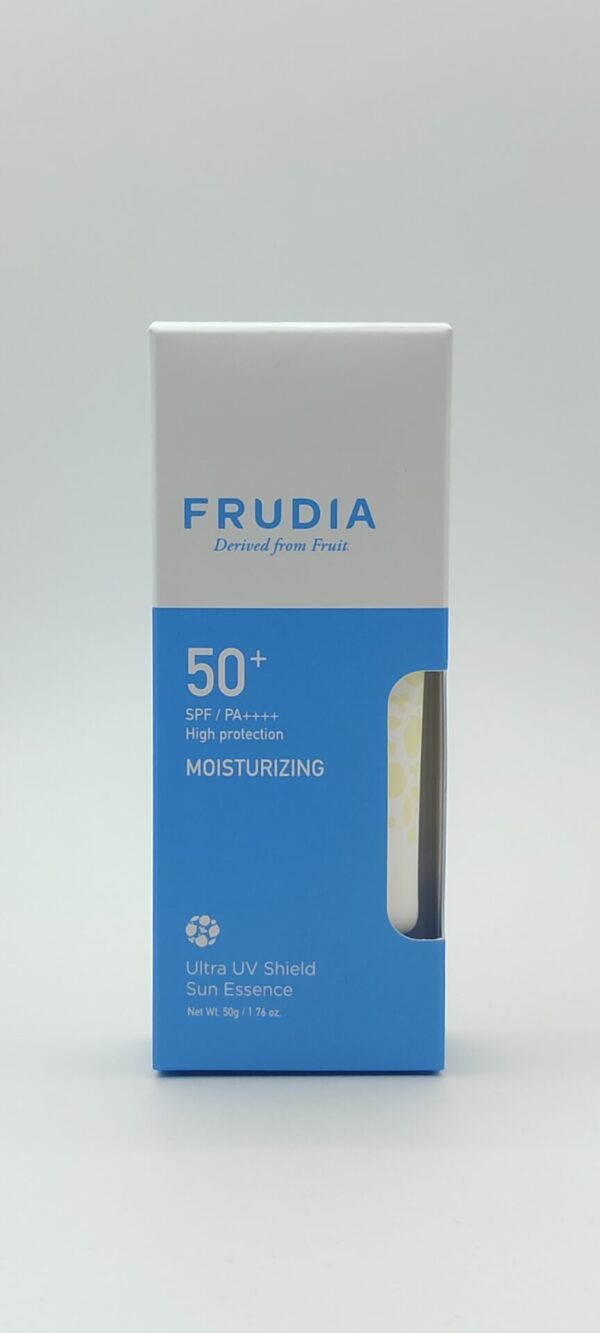 Солнцезащитная крем-эссенция для лица frudia ultra uv shield sun essence интенсивно увлажняющая с ультразащитой от солнца 50 г