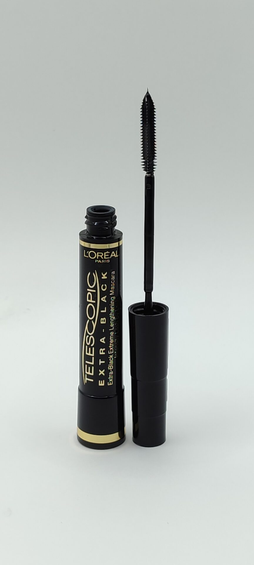 Тушь для ресниц l`oreal paris telescopic для удлинения и разделения тон экстрачерный 8 мл