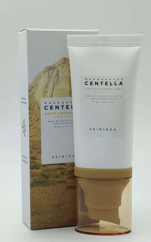Солнцезащитный крем с центеллой skin1004 madagascar centella air-fit suncream light spf30 pa++++ 50 ml