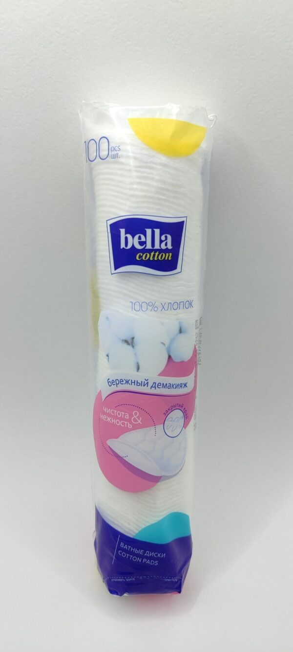 Ватные диски bella cotton 100 шт