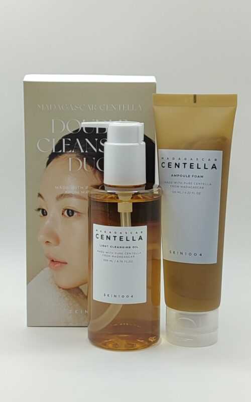 Набор skin1004 madagascar centella double cleansing duo set (cleansing oil (200 мл) и ampoule foam (125 мл))