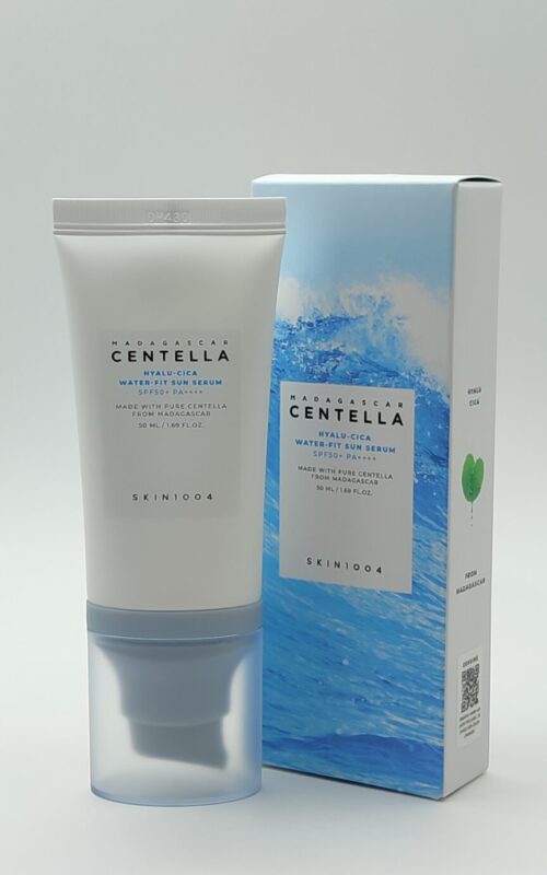 Солнцезащитная сыворотка skin1004 madagascar centella hyalu-cica water-fit sun serum spf50+ pa++++ 50 ml