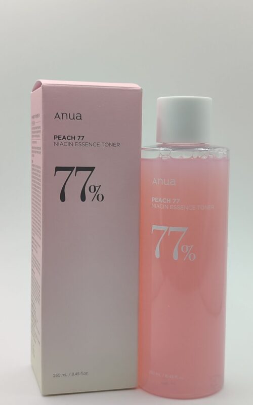 Тонер-эссенция с персиком для гладкой и сияющей кожи anua peach 77% niacin essence toner 250 мл