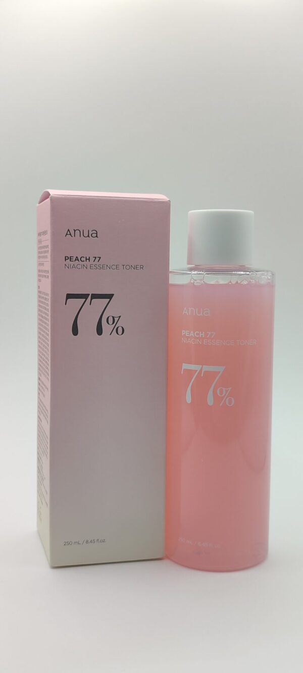 Тонер-эссенция с персиком для гладкой и сияющей кожи anua peach 77% niacin essence toner 250 мл