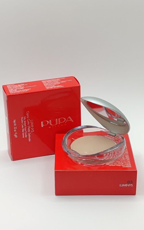 Пудра для лица pupa luminys silky baked face powder №05 тон янтарный свет 9 г